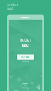 IIA CIA 1 Quiz screenshot 4