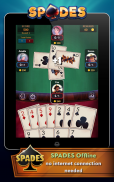 Spades - Offline Free Card Games screenshot 1
