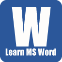 Learn MS Word Icon