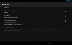 Kalendář CZ screenshot 17