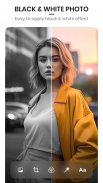 Editor de fotos preto e branco com colorido efeito screenshot 5