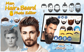 Man Hairstyles - Beard Style screenshot 0