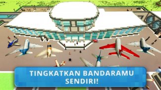 Airport Craft: Simulator Penerbangan & Bandara screenshot 1
