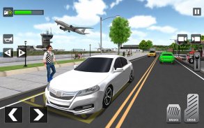 محاكي قيادة سيارات تاكسي المدن screenshot 5