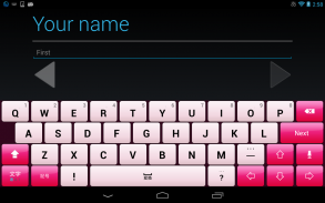 FashionPink keyboard image screenshot 2