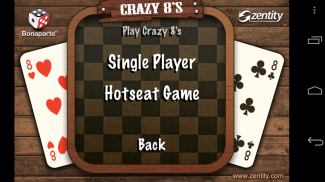 Crazy 8's free screenshot 0