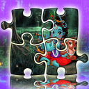 Lord Radha Krishna Jigsaw - Baby Gopi Doll Live Icon