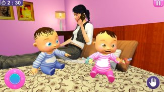 Real Twins Baby Simulator 3D screenshot 5