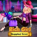 Rich Girl Shopping Fever - Fashion Shopping Mall Icon