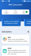 BMI Calculator & Ideal Weight - Calorie Calculator screenshot 1