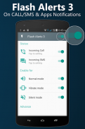 Flash Alerts 3 on Call and SMS screenshot 2