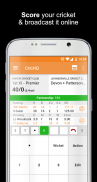 cricHQ: live cricket & scoring screenshot 1