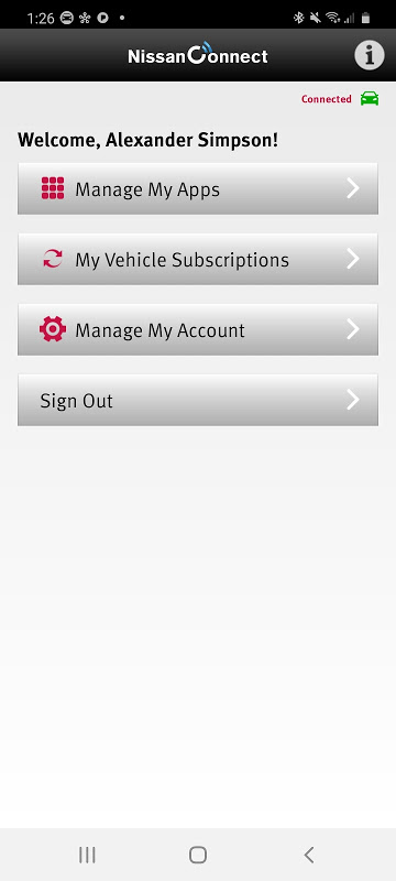 nissan apps for android