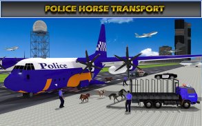 US Police Airplane Cop Dog Transporter Kids Games screenshot 10