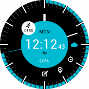 Cool Circle watch face screenshot 7