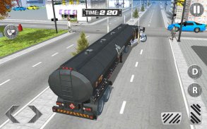 Off Road Oil Tanker Cargo 3d screenshot 1