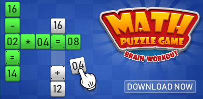 Math Puzzle Game - Math Pieces