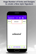 Signature Maker- Signature Creator Real screenshot 3
