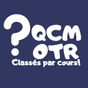 QCM OTR classés par cours