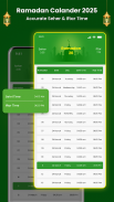 Ramadan Timetable 2025 screenshot 1