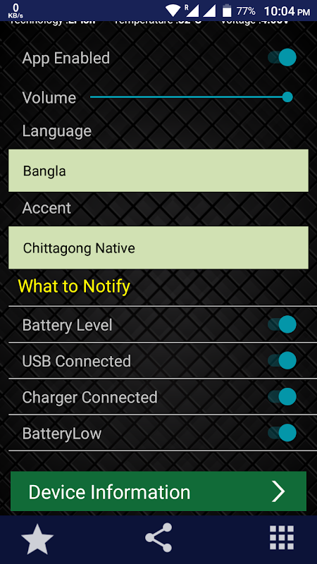 Talking Battery Premium::Appstore for Android