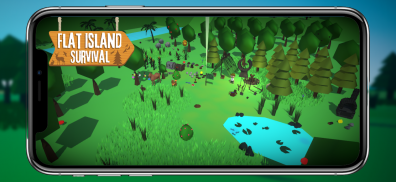 Flat Island Survival - Collect, Mine, Craft | Raft screenshot 11