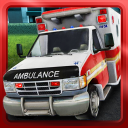 aparcamiento ambulancia 3D 3 Icon