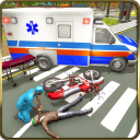Emergency Ambulance Rescue 911 Icon