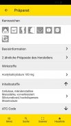 Gelbe Liste Medikamente App screenshot 1