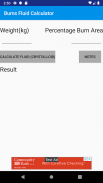 Burn Medical Fluid Calculator (Parkland) screenshot 4
