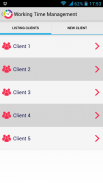 Working Time Management screenshot 2