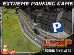 De jeep Parkeren Simulator 3D screenshot 2
