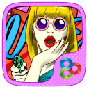 POP Girl GO Launcher Theme Icon