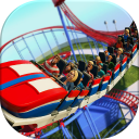 Real Roller Coaster Park Ride Rush Simulator Icon