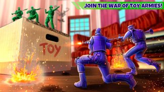 Plastic Soldiers War - Military Toys Attack screenshot 2