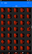 Wicked Red Orange Icon Pack v1.5 ✨Free✨ screenshot 11