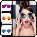 Girls Sunglass Photo Editor Icon