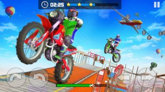 Sky Bike Stunt Master : Offline Racing Game screenshot 2