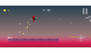 Space shooter mobile game screenshot 2