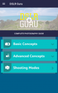 DSLR Guru - Photography guide screenshot 0