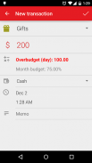 Expense Manager: budget, money screenshot 6