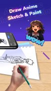 Draw Anime: AR Drawing to Art screenshot 1