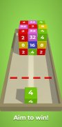 Chain Cube: um jogo 3D de combinação de 2048 screenshot 2