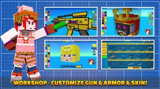 Cops N Robbers:Pixel Craft Gun screenshot 9