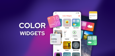 Widgets OS 17 - Color Widgets