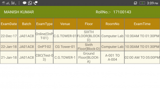 Student Time Table screenshot 4