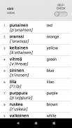 Learn Finnish words with ST screenshot 2