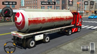 Cargo Delivery Truck Driver:Oil Tanker Truck Games screenshot 4