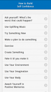 Self Confidence Tips screenshot 0