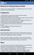 CliqTags Beacon Writer screenshot 10